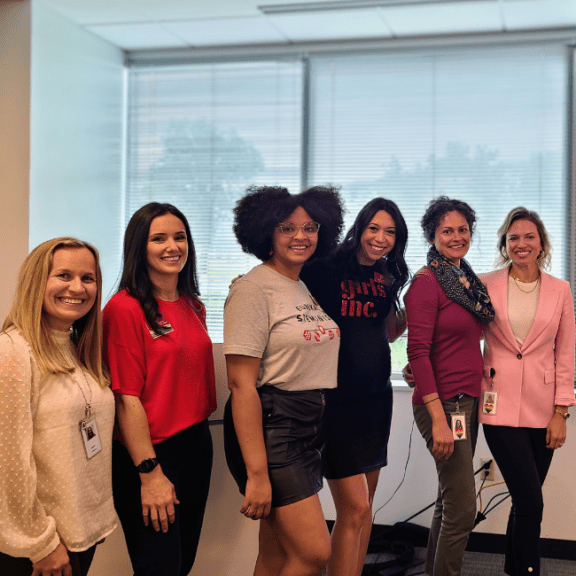 Group of professional women smiling