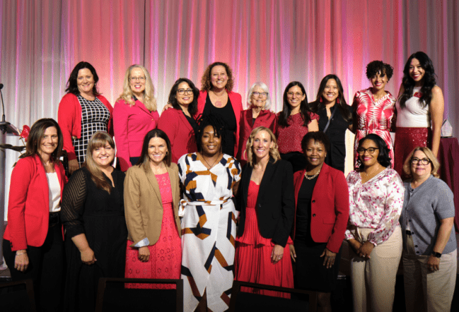 Girls Inc. of Metro Denver board members pose for a photo